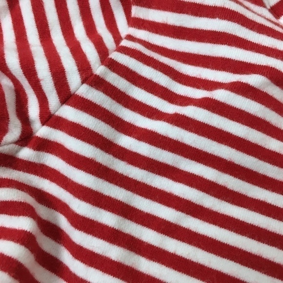 RARE EDITIONS Santa Dress Ruffle Tutu Stripe Christmas Holiday Appliqué Size 18M - Picture 9 of 10